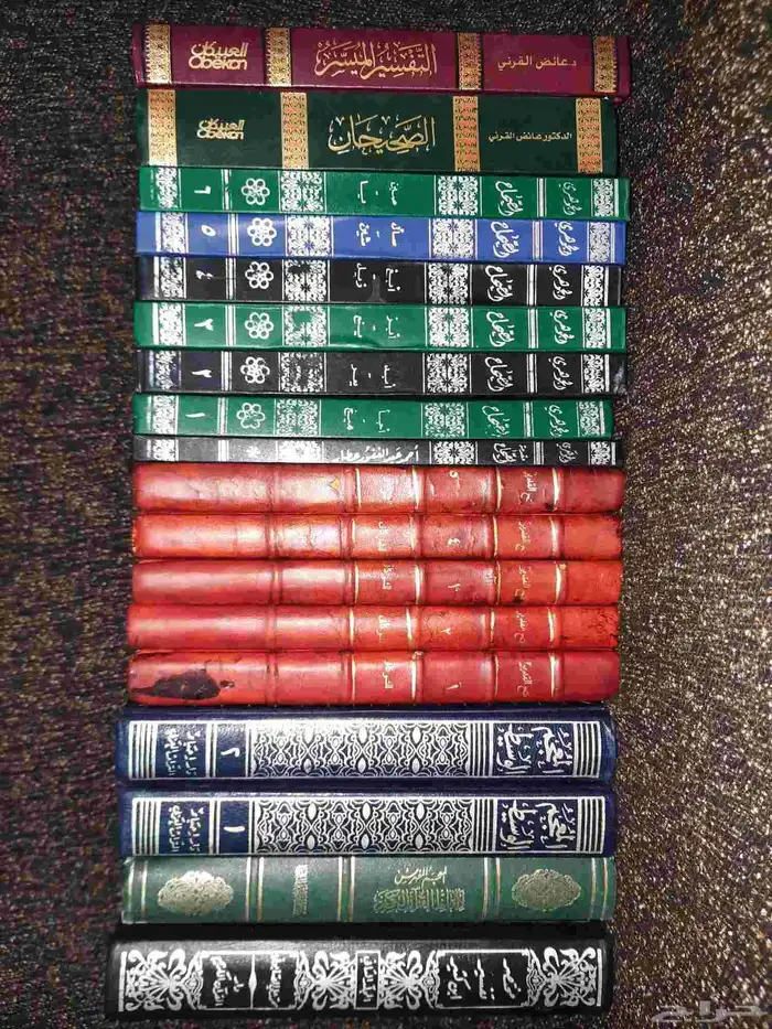 كتب دين ولغه وشعر وادب مستخدمه نظيفه للبيع. 4