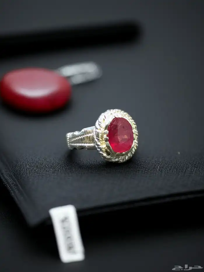 خاتم ياقوت افريقي ملكي 1