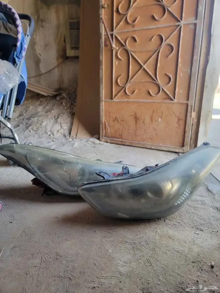 مصابيح اماميه سيارة النترا 2016 مع الشكمان 0