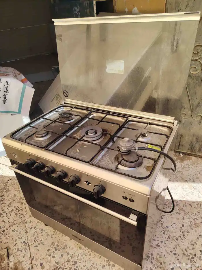 يوتجاز شغال فوق وتحت مع هوز ومنظم غاز 2