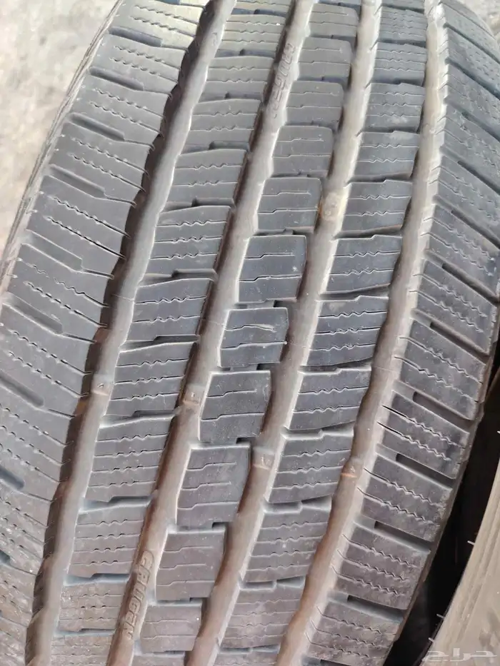 كفرات مستعمله شبه جديد مارشال كوري مقاس 265 65 18 2