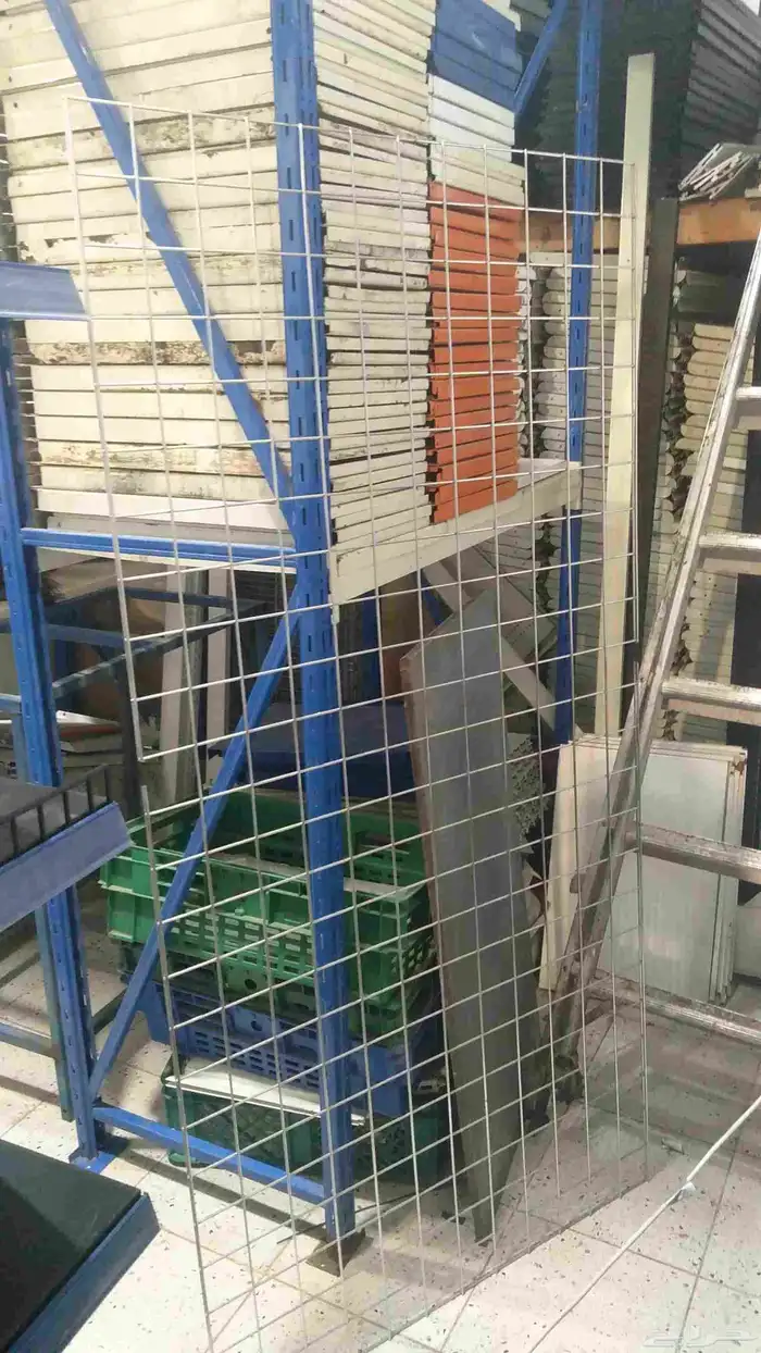 رفوف حمولة ثقيل ووسط وخفيف وشبوك وطبليات ورفوف خضروات 6