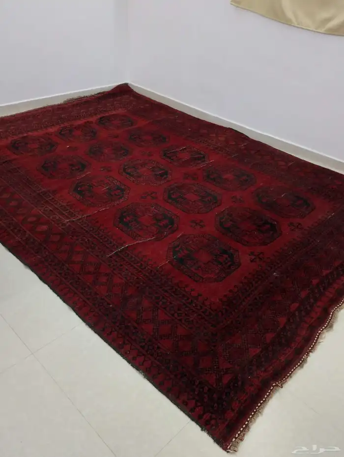 سجاد عجمي مفرشة زولية تراثي عمره 70 سنة 2