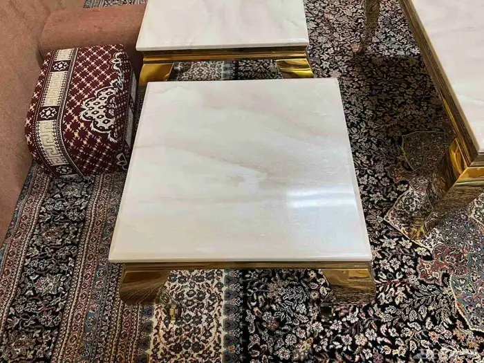 طاولات خدمه ملكيه رخام 4
