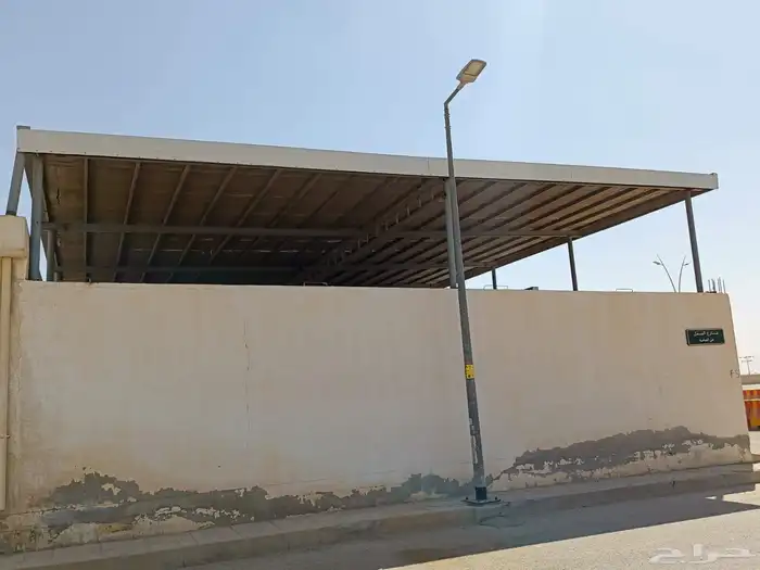 مظلة بحي الغنامية حديد 15في 13 2