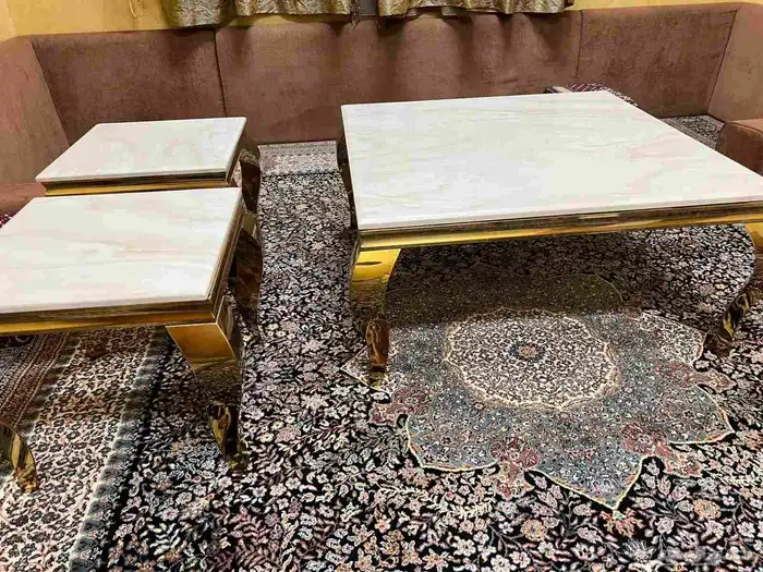 طاولات خدمه ملكيه رخام 7