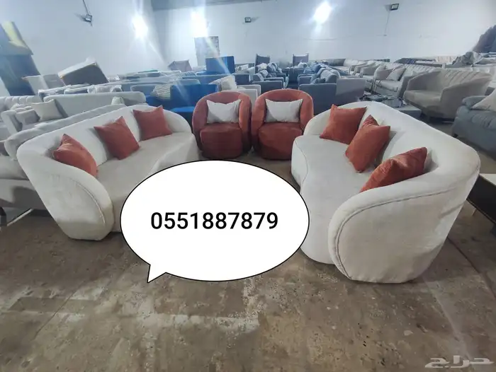 كنب جديد جاهز للبيع بالرياض 10