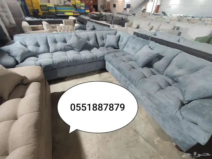 كنب جديد جاهز للبيع بالرياض 3