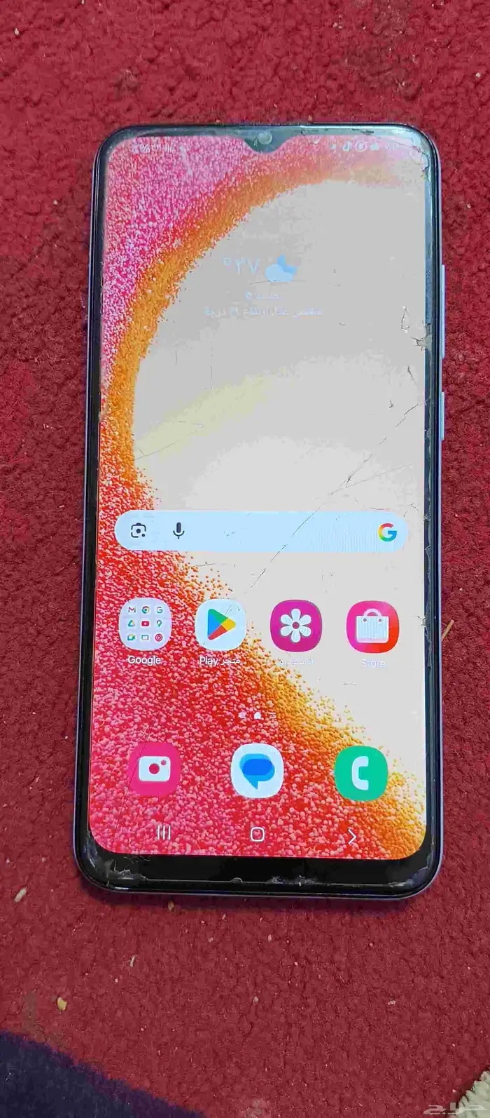 الجوال عل شرط شغل مايشتكي من اي حاجه شاشة الوكاله 2