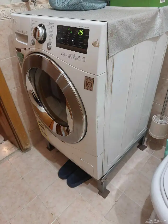 غسالة أل جي 8 كيلو بحالة جيدة 1