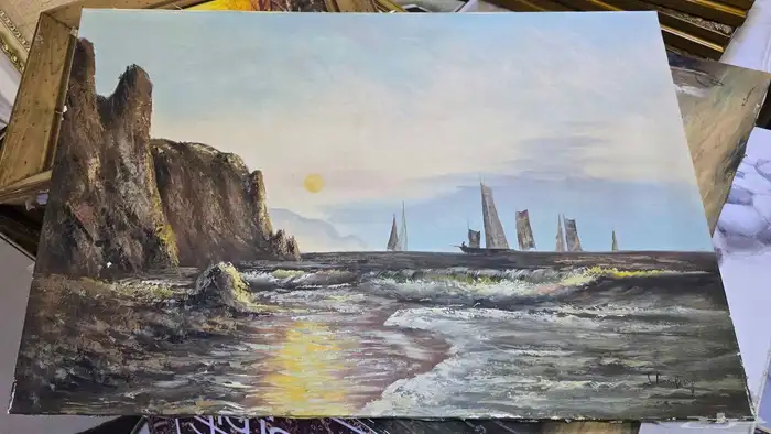 لوحات رسم فاخرة وعليها التواقيع 17