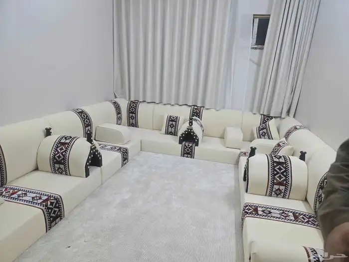 كنب مساند ظهر خشب تفصل 0