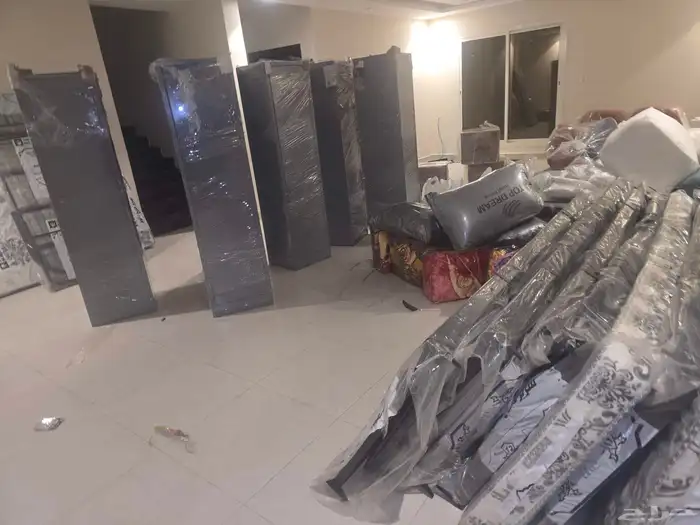 سرير حديد ثلاثه أدوار مراتب مخدات بطانيات تجهيز غرف 9