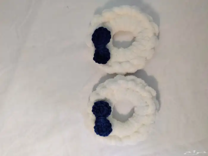 ربطاط شعر أنيقة متعددة الألوان بخيوط البافي 3