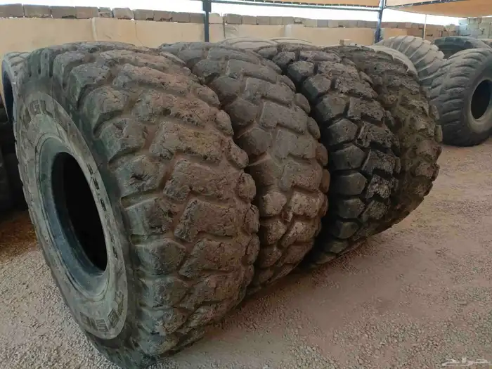 طقم كفرات شيول 23.5.25 سلك ترنقل 2