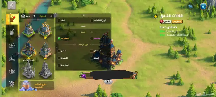 حساب رايز اوف كينقدوم rise of kingdom 24