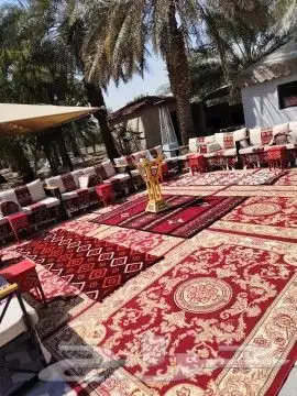 تاجير جلسات ارضية جلسات مرتفعة جلسة شعبية كنب 0