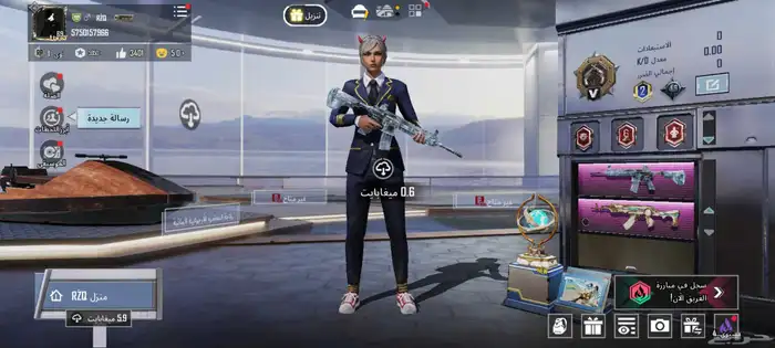 حساب ببجي للبيع لفل 69 4