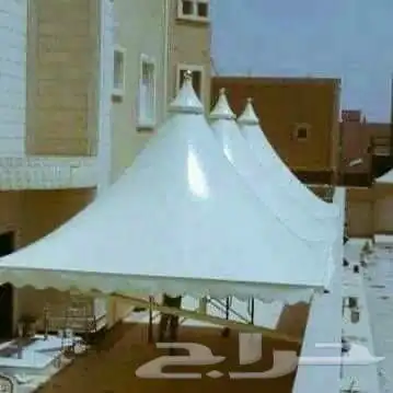 مظلات وسواتر جلسات ارضيه وجميع أعمال الحداده 4