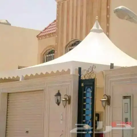 مظلات وسواتر جلسات ارضيه وجميع أعمال الحداده 2