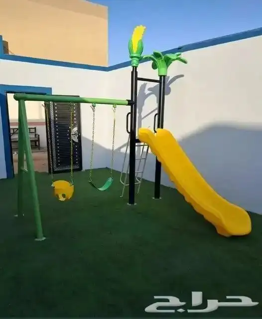 زحاليق ومراجيح خارجية للحدائق واستراحات مقاوم للحرارة الشمس 18
