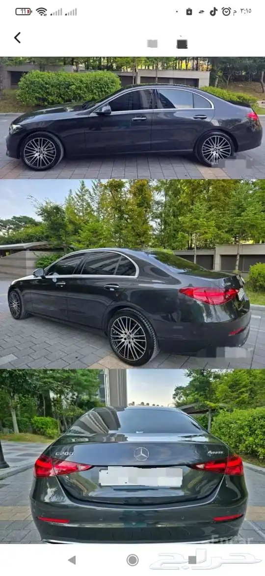 مرسيدس C200 2022 3