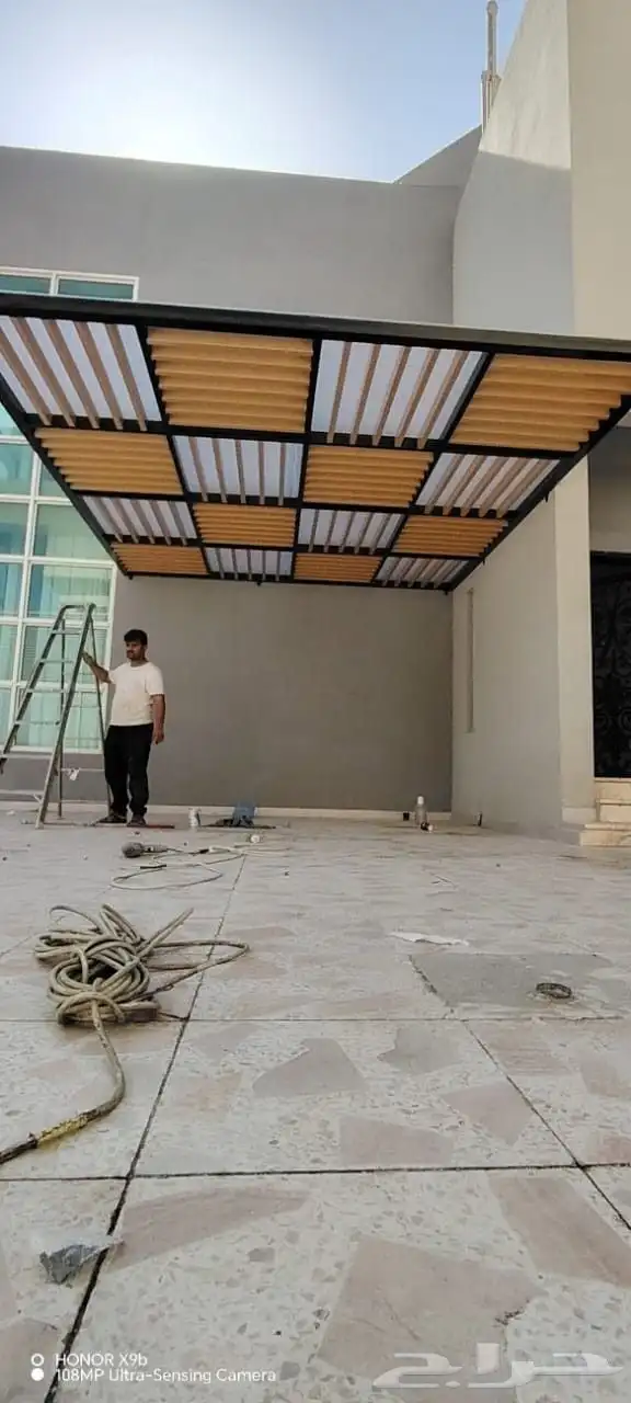 مضلات وسواتر وبرجولات ولدينا قسم خاص بترميم ودهانات 5