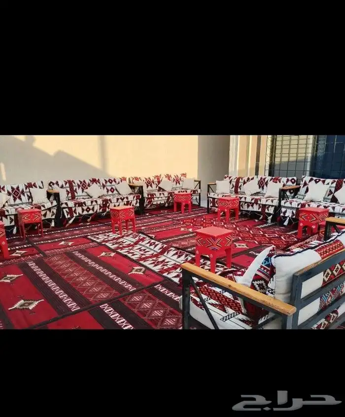 تاجير كنب تاجير جلسات شعبي تاجير زولي ازرق 4