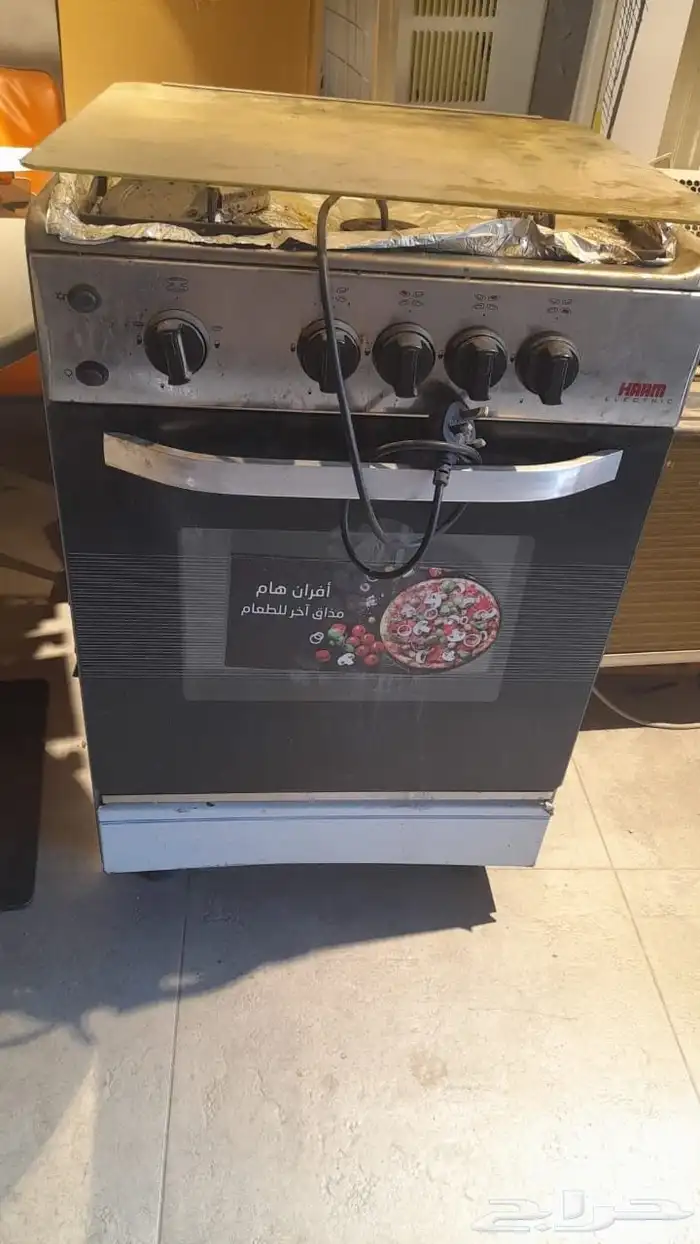 سرير ومرتبه ودلاب خشب وبوتاجاز غاز واسطونة غاز 2