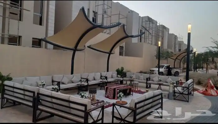 تاجير كراسي طاولات كنب مكيفات جلسات شعبية جلسات مغربي سماعات 3