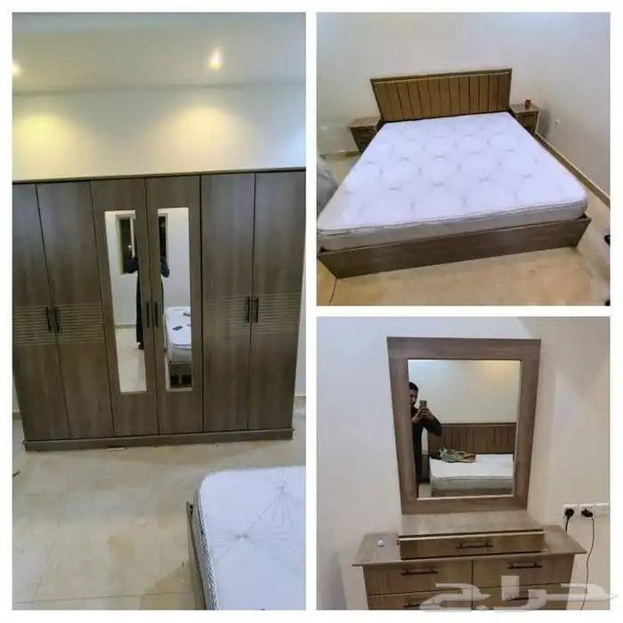 غرف نوم جديدة جاهزه بسعر 4