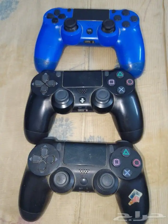 بلاي ستيشن 4. 12 لعبه زائد ثلاث عيادي سلك الاتش دي 6