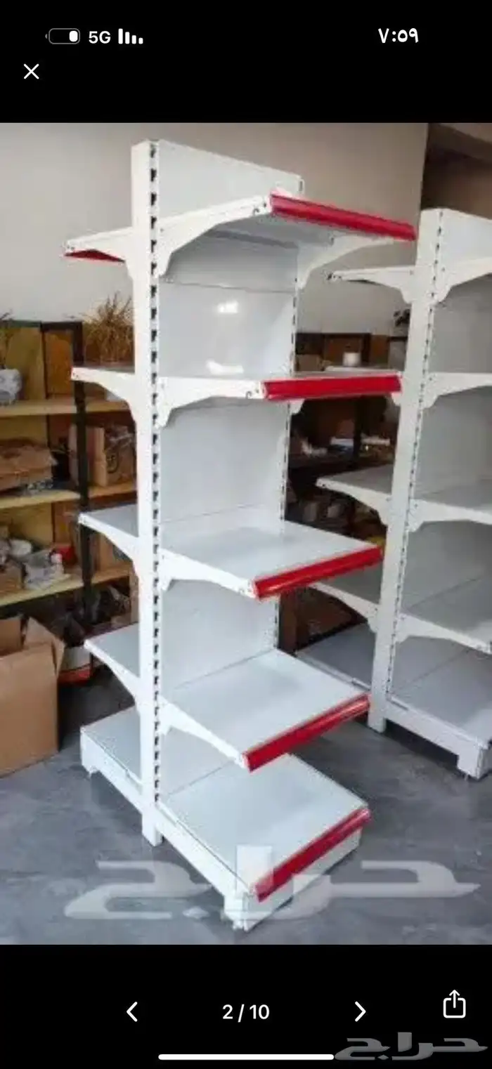 رفوف ارفف بجميع انواعها 3