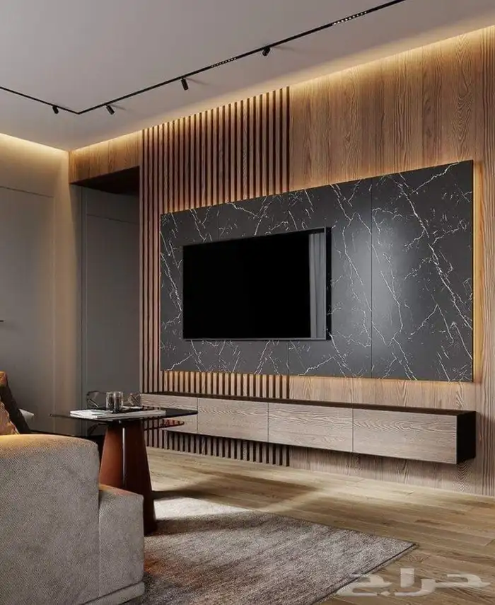 ديكور جدة تصميم خلفيات سرير خلفيات تلفزيون ديكور مداخل تفصيل 0