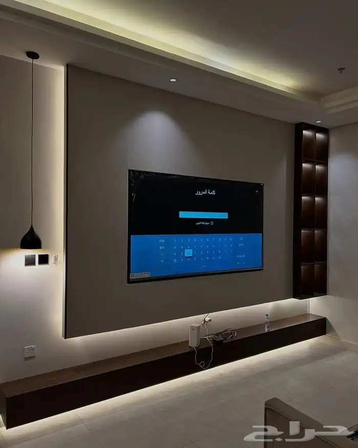 ديكور جدة تصميم خلفيات سرير خلفيات تلفزيون ديكور مداخل تفصيل 3