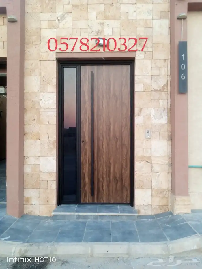 ابواب حديد ابواب المينوم شبابيك 2