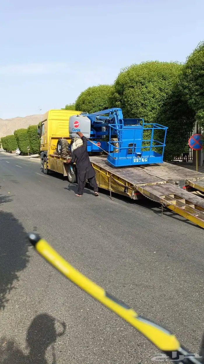 معدات ثقيله مان لفت سيزر لفت مقاس 12 متر 16 متر 4