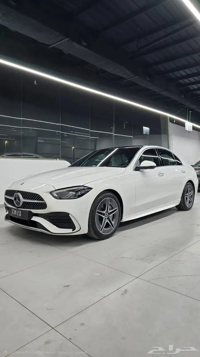 مرسيدس C200 موديل 2025 جديد زيرو بطاقة جمركية 0