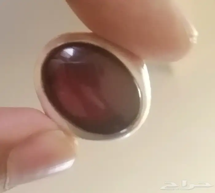 خاتم عقيق كرز الكرز 7