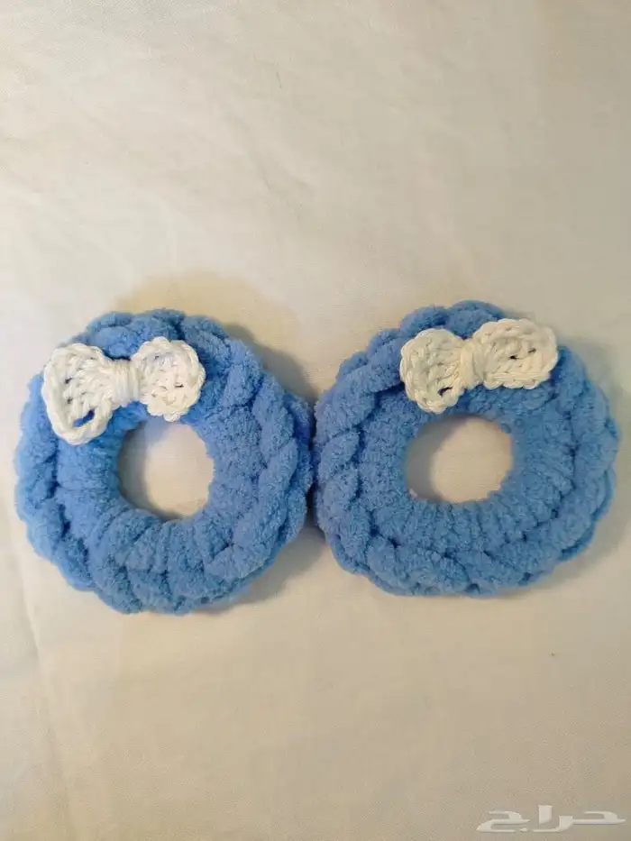 ربطاط شعر أنيقة متعددة الألوان بخيوط البافي 2