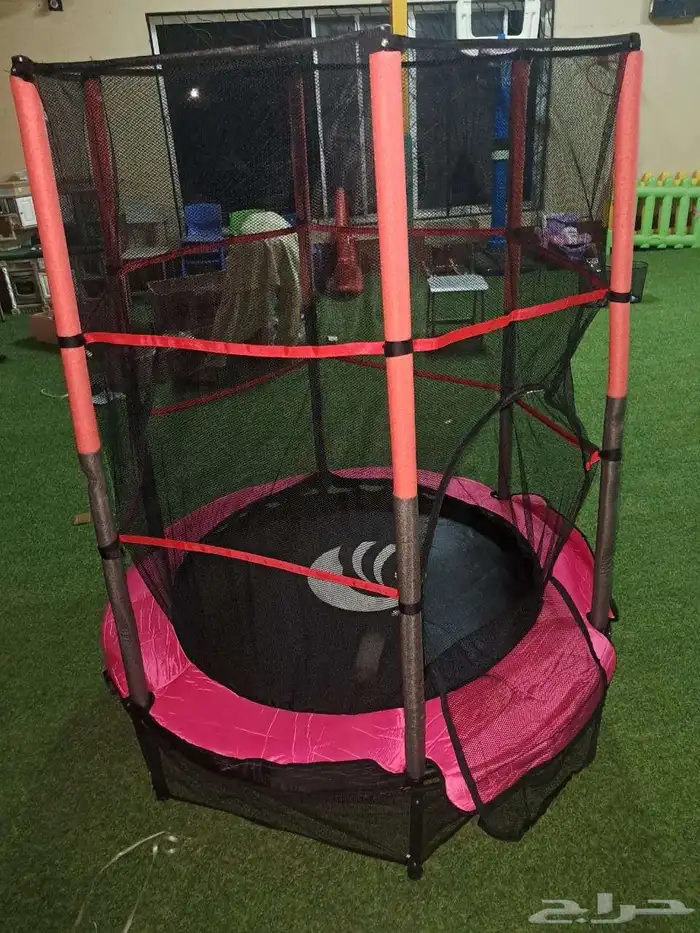 نطاطات ترامبولين مراجيح وزحاليق للأطفال صحن دوار هزازات 4