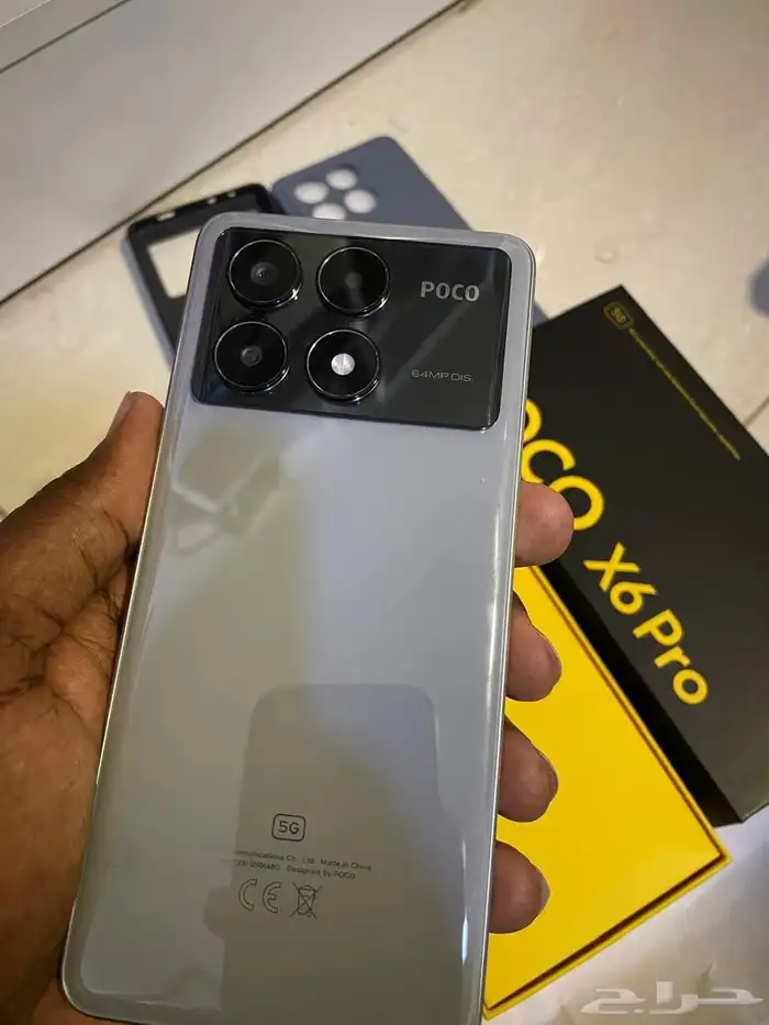 جوال شاومي poco x6 pro رام12 ذاكرة 512 1