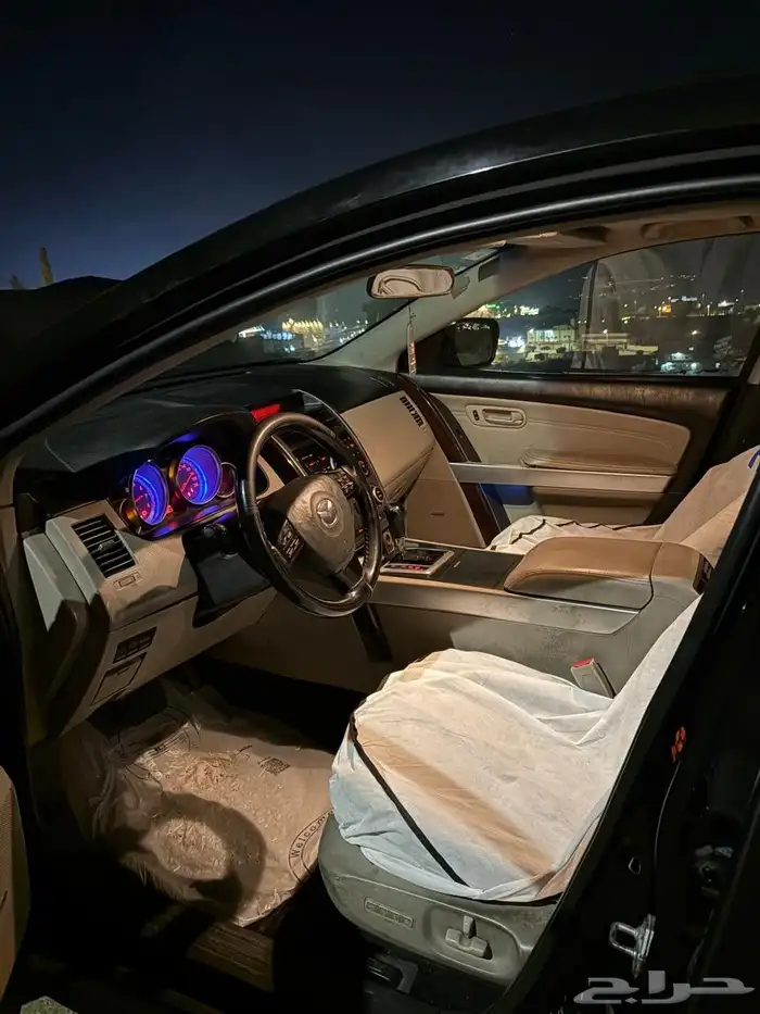 مازدا CX9 ماشيه 350 فل مكينه قير شرط البودي في رشات 3