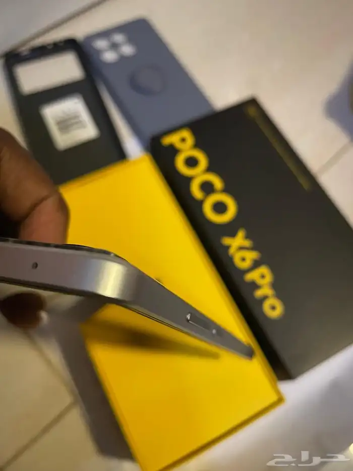 جوال شاومي poco x6 pro رام12 ذاكرة 512 3