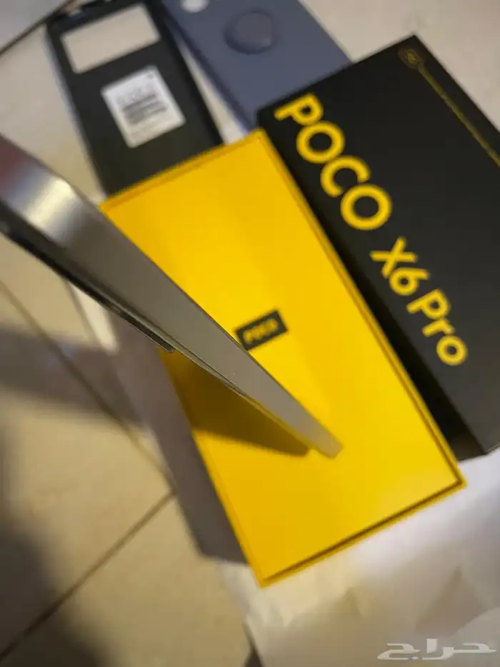 جوال شاومي poco x6 pro رام12 ذاكرة 512 5