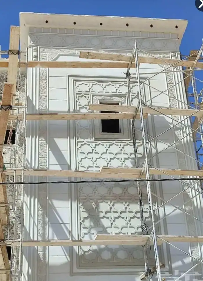 ديكورات خارجيه بديل الحجر على الزويا ودرايش ولحزامات 6