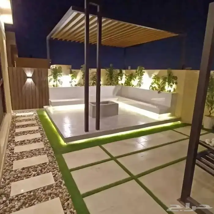 تنسيق حدائق منزليه 4