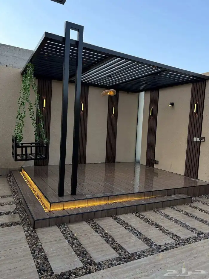 تنسيق حدائق  مظلات_لكسان_مظلات_شنكو_مظلات_خشب 3