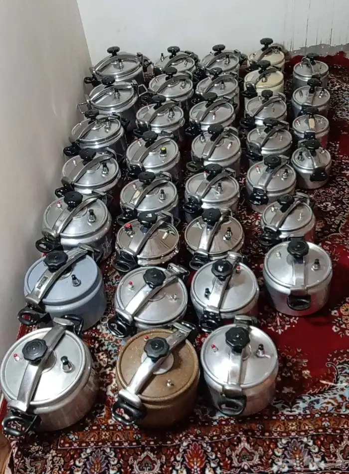 بيعه رخيصه جدا 34 قدر ضغط معدن وفي حبتين ستيل واربعه جرانيت 4