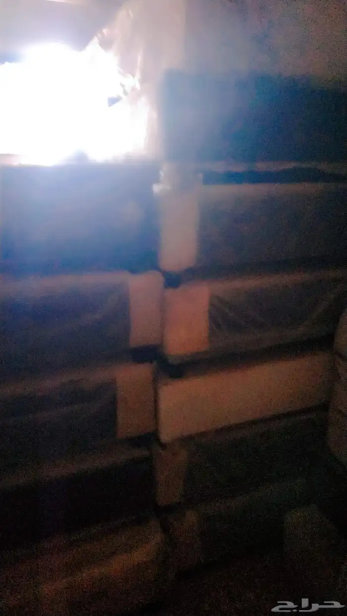 سراير حديد دورين أصليه العدد 15 سرير بوكسيات غرف نوم ومراتب 9